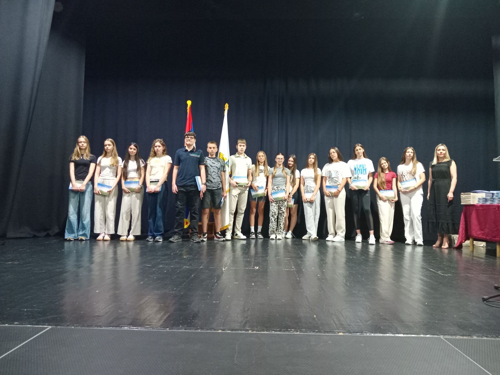 Свечана додела награда у биоскопској сали